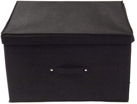 Neusu Foldable Storage Box (Multipack Jumbo x2, Black)