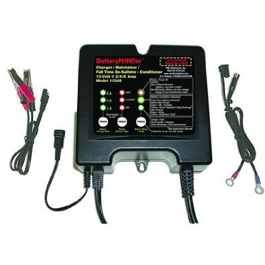 BatteryMINDer 12 Volt 2/4/8 Amp Wet/Gel/AGM Battery Charger