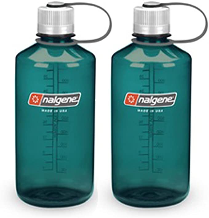 Nalgene Tritan Narrow Mouth BPA-Free Water Bottle, 32oz / 1-Quart