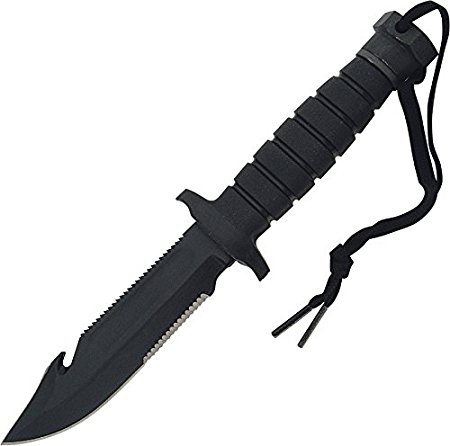 Ontario SP24 USN-1 Survival Knife (Black)