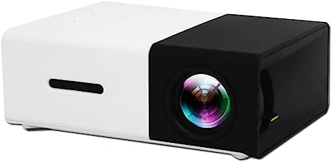 Mini Projector Portable Video-Projector, 1080p Full HD Projector, Bluetooth Projector, IOS Multi Port Small Home Theater Movie Projector Android/Laptop/Phone/PS3/ PS4/TV (Black)