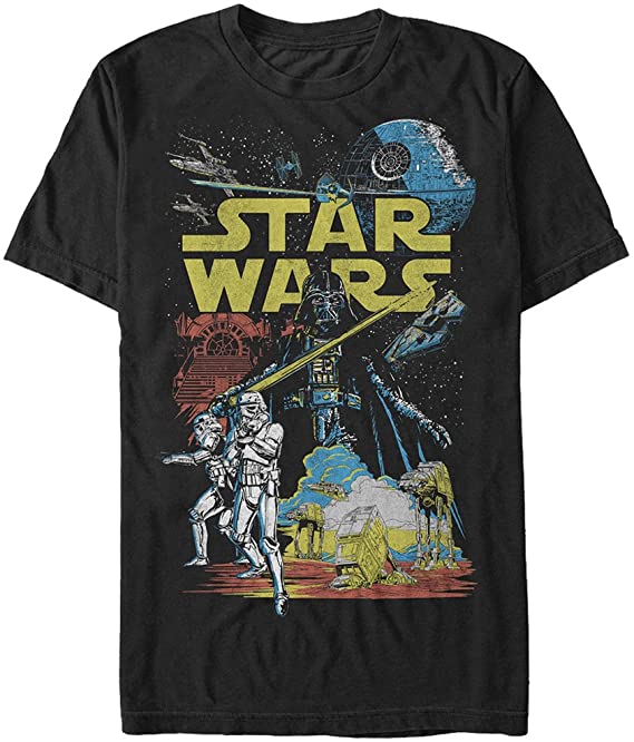 Star Wars Men's Rebel Classic Graphic T-Shirt