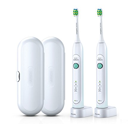 Philips Sonicare HX6732/74 Healthywhite Electric Rechargeable Toothbrush 2-pack