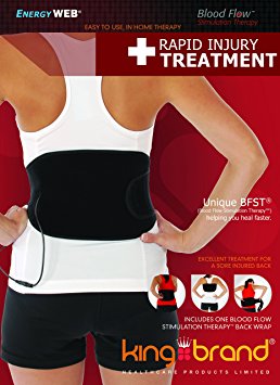 BFST® Back Wrap - Ideal for Treating Back Pain, Back Strains, Piriformis Syndrome, Sciatica and More