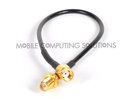 12"/30cm Male to Female RP-SMA Extension Cable
