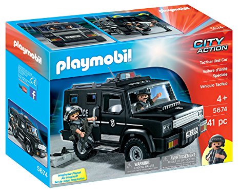 Playmobil 5674 Tactical Unit Police Car