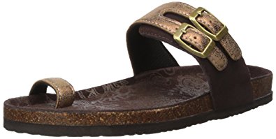 Muk Luks Women's Daisy Sandlas Flat Sandal