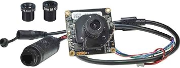 POE IP Camera POE Network Camera ModuleBlueFishcam IP Security Board Camera for DIY/Repair/Upgraded (2MP, 3 Lenses)