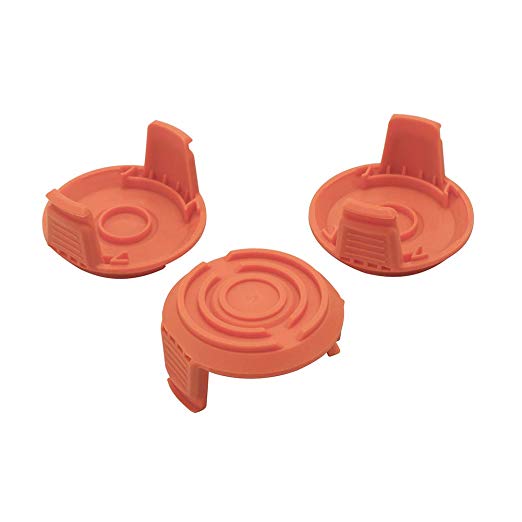3 Pack Trimmer Replacement WA6531 GT Cap Weed Eater Spool Bump Cove for Worx 5000653, Weed Eater Cover, Weed Wacker Parts