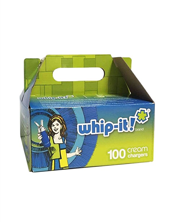 Whip-it! Whipped Cream Chargers (100 Pack), White
