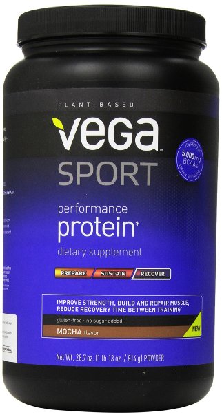 Vega Sport Performance Protein, Mocha, 28.7 Ounce