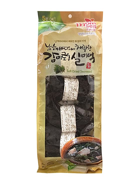 Soft Dried Seaweed, Sea Mustard 150g (1 Pack)