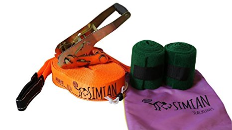 Simian Classic Slackline Kit with Carry Bag