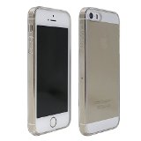 LUVVITT CLEARVIEW Scratch-Resistant Slim Clear Back Case with Bumper  Cover for iPhone 5  5S Retail Packaging  iPhone 5 Case - Clear