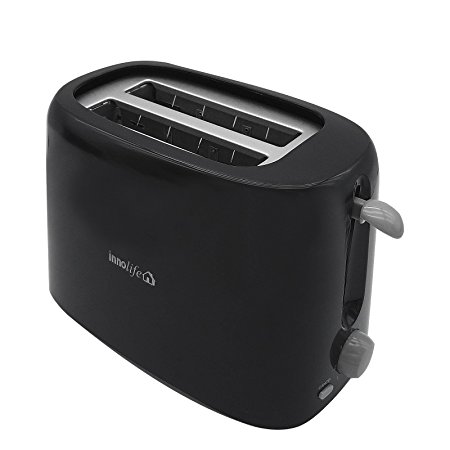 InnoLife TA8149-V 2-Slice Bread Cool-Touch Exterior Toaster