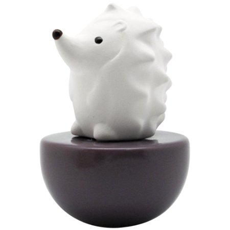 Easy_company Spiky Hedgehog(Purple vase) Ceramic fragrance diffuser for aromatherapy and decorate your place.