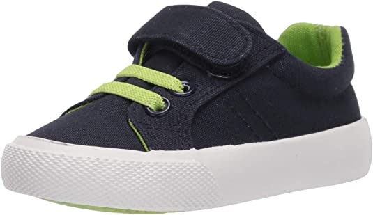 Amazon Essentials Little Boys' Canvas Velcro Sneaker