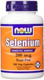 NOW Foods Selenium 200 mcg VCaps 180 ct