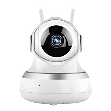 JINBEST Wireless Wifi Security Camera For Pet Baby Monitor Indoor Home Security ((No Memory Card) ) (720P)