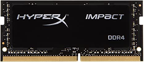 HyperX Impact DDR4 HX432S20IB2K2/16 Memory 3200 MHz CL20 SODIMM 16 GB Kit (2x8 GB), black