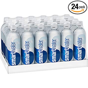 Glaceau smartwater (20-Fluid Ounce Bottle, Pack of 24)