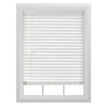 Bali Blinds 2" Faux Wood Corded, 34x64", White