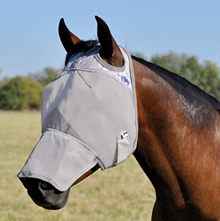 Cashel Crusader Horse Fly Mask with Long Nose