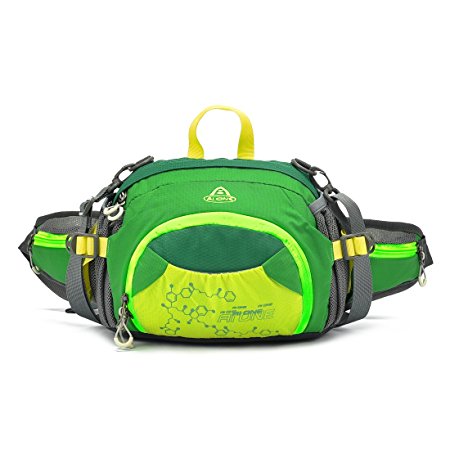 Shoulder, Backpack for Camping Hunting Running and Travel Fanny Pack Multi Function Outdoor Water Resistant Lumbar Pack Bag
