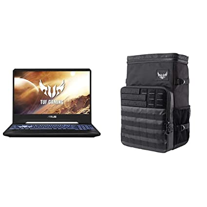 ASUS TUF Gaming FX505DT 15.6" Laptop and Backpack