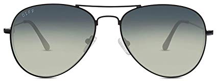 DIFF Eyewear - Cruz - Designer Aviator Sunglasses for Men & Women - 100% UVA/UVB [Polarized]