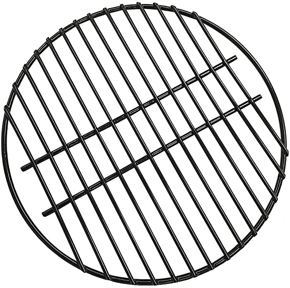 KAMaster 13 Inch Round Grill Grate for Small/Minimax Big Green Egg Grates Replacement,Porcelain Coated Steel Wire Cooking Grid Grate (13"-for Small/Minimax Eggs)