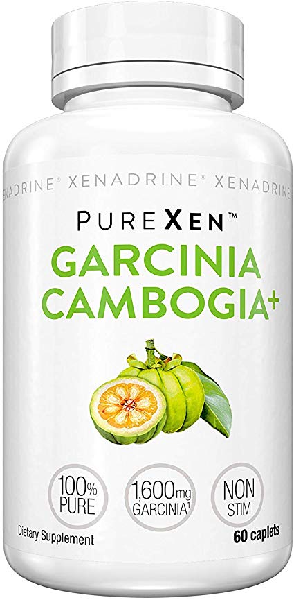 Xenadrine PureXen Garcinia Cambogia Weight Loss Supplement with Green Coffee Extract, Caffeine Free, Gluten Free, 30 Servings (60 Pills)
