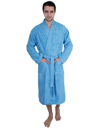 TowelSelections Men's Turkish Cotton Bathrobe Terry Kimono Robe Made in Turkey