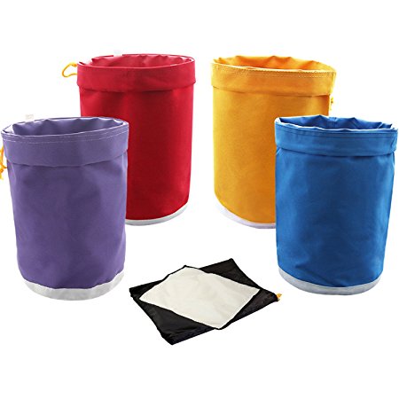 VIVOSUN 1-Gallon 4-Bag Herbal Ice Bubble Hash Bag Essense Extractor Kit Filtration Bags/Set