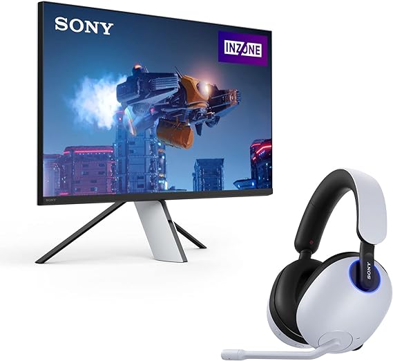 Sony 27” INZONE M3 Full HD HDR 240Hz Gaming Monitor & Sony-INZONE H9 Wireless Noise Canceling Gaming Headset