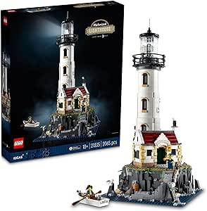 Lego® Ideas Motorised Lighthouse 21335 Building Kit; Buildable Display Model for Adults