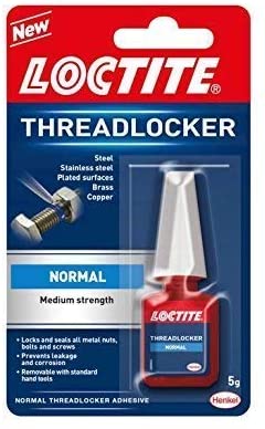 Loctite 2259681 Lock ‘n’ Seal Fast Thread Lock & Sealant-5g / Easy to use/Maintains clamp Pressure loosening/Prevents Corrosion / 100% Effective, Transparent