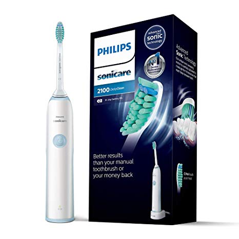 Philips Sonicare DailyClean 2100 Electric Toothbrush - Light Blue - HX3224/01