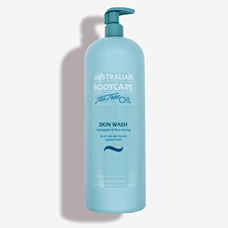 Australian Bodycare Tea Tree Oil Antiseptic Skin Wash 1000ml inc pump