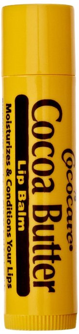 Cocoa Butter Lip Balm, .15 oz, 6 Pack
