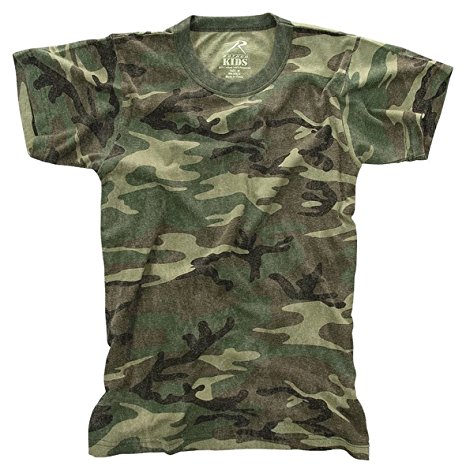 Rothco Kids Vintage T-Shirt - Woodland Camo