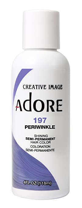 Adore Semi-Permanent Haircolor #197 Peri Winkle 4 Ounce (118ml)