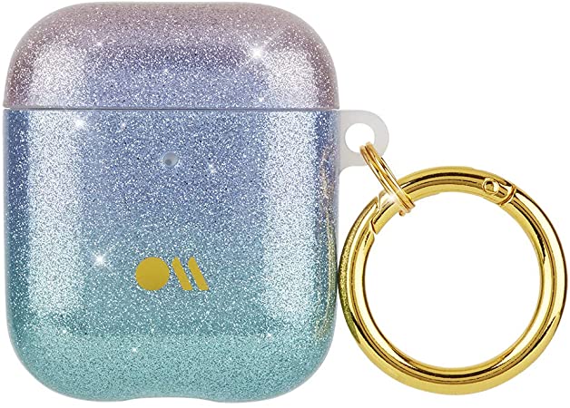 Case-Mate - Case for AirPods 1-2 - Shimmer - Compatible Apple AirPods Series 1 & 2 - Iridescent Crystal
