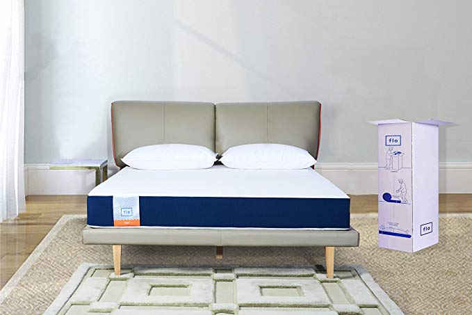 Flo Ergo - Gel Infused Memory Foam Mattress (72x36x6 Inch) | 100 Night Trial 10 Year Warranty | Sleep Well with Our Aloe Vera Gel Infused Cover | for Single Sized Bed