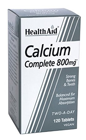 HealthAid Calcium Complete 800mg - 120 Vegan Tablets