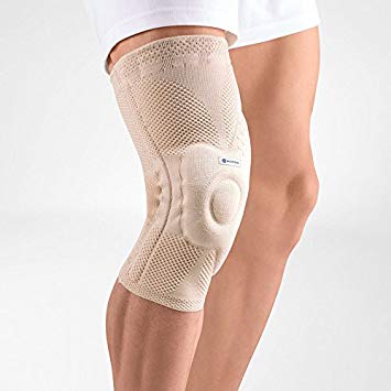 Bauerfeind GenuTrain A3 Right Knee Support - Breathable Knit Compression Knee Brace to Relieve Pain and Swelling from osteoarthritis, ACL Injury, Meniscus Tear, Medical Grade Knee Sleeve