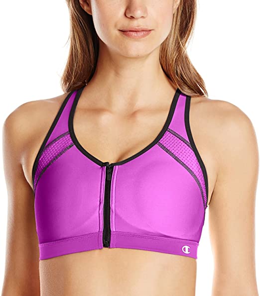 Champion Women's Zip Sports Bra