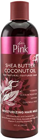 Lusters Pink Shea Butter Coconut Oil Hair Lotion 12oz