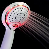 Take Advantage of this Early Seasonal Offer with the Amazing LED Shower Head From Ezdozit It Has a 3 LED Color Changing High Pressure Rain Function Which Includes a Digital Display Taking a Shower Just Got Better