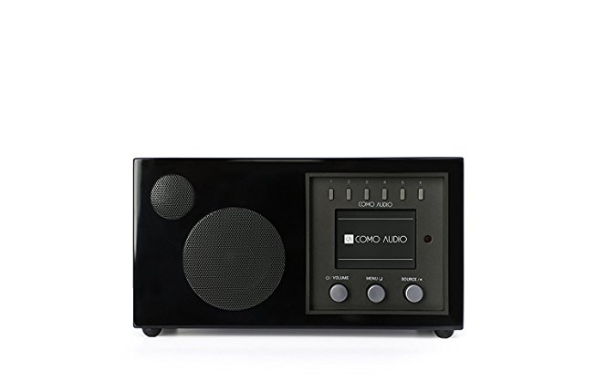 Como Audio: Solo - Wireless Music System with Internet Radio, Spotify Connect, Wi-Fi, FM, and Bluetooth - Piano Black